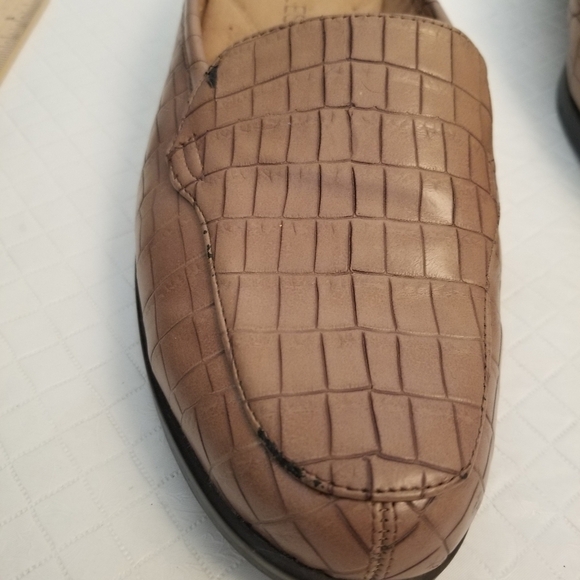 Aerosoles Alligator Print Beige Mule Shoes Size 8M See Photos - Picture 7 of 8